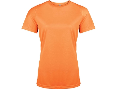 Camiseta de Mujer para Deporte PROACT Multideportes Poliéster Naranja (2XL)