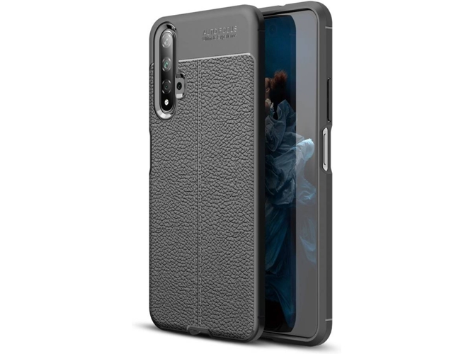 Funda Huawei Honor 20 PHONESHIELD Rugged Leather Negro