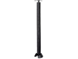 Columna de pasacables hexagonal - Plástico negro - Plástico