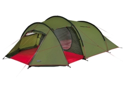 Tienda túnel High Peak Falcon 4, con suelo de tienda, 2 entradas