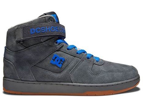 Zapatillas Deportivas Pensford Hi DC Hombre (Grafite - Cuero Natural -41)