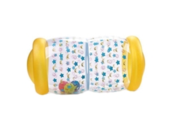 Bjww-brinquedo Inflável De Cilindro Para Bebês Com Bolinhas Coloridas Auxiliar Para Engatinhar Bebê