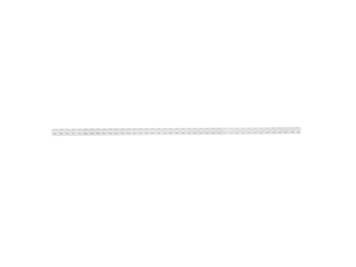 Viga Cuadrada De Aluminio Con 41 Agujeros 3106-0041-0328 8x8x328mm Para Repuesto De Robots