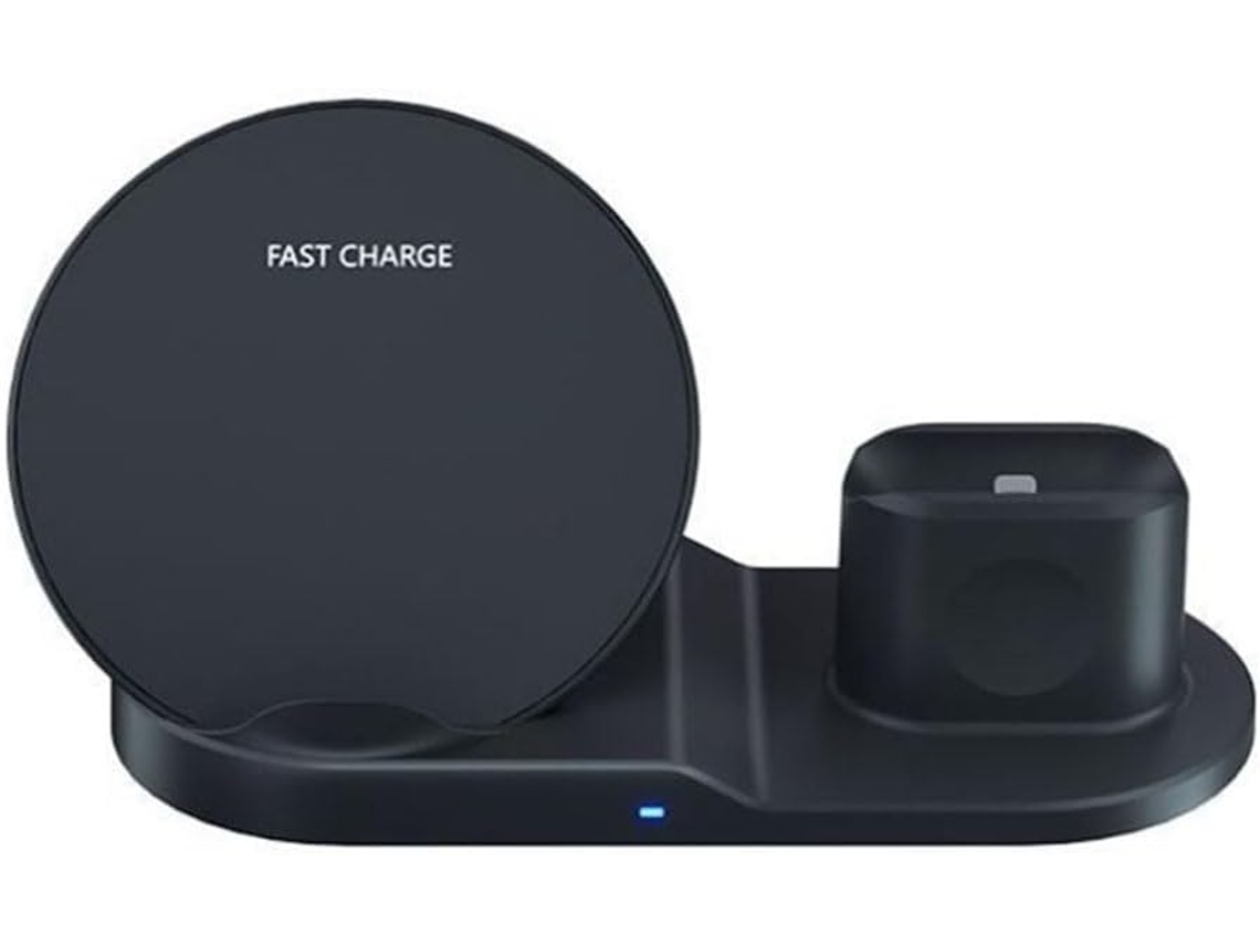 Cargador Inalámbrico, Soporte De Carga Para Teléfono Móvil, Fuente De Alimentación Móvil Multifuncional A