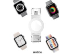 Cargador Magnético Inalámbrico Rápido Para Apple Watch 5w 2h Compatible Con Iwatch Ultra/9/8/7/6/se/5/4/3/2 Portátil