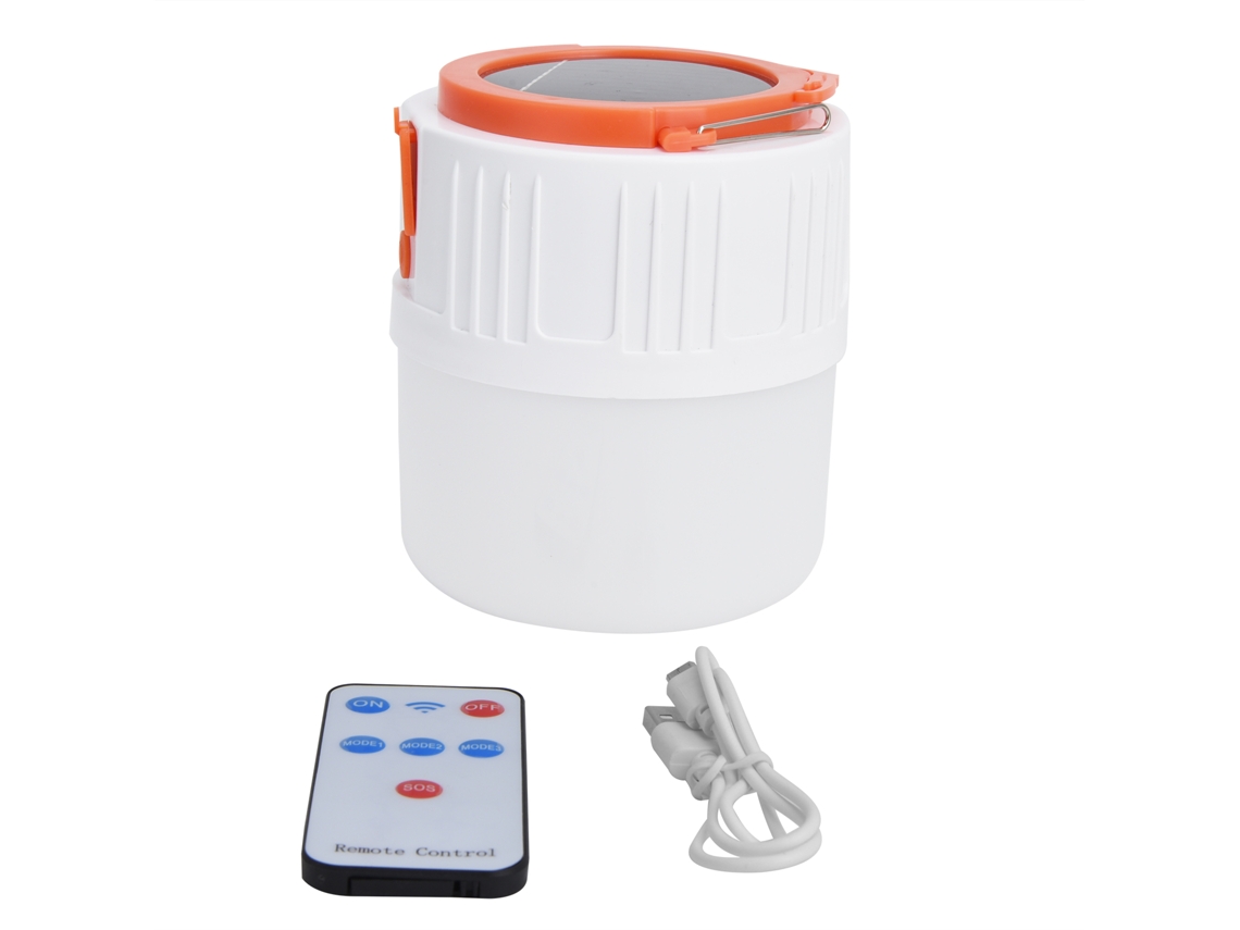 Linterna Solar Recargable Usb Para Camping Con 42 Led, 5 Modos De Luz Y Clasificación Ip45, Portátil Para Camping Y Uso Al Aire Libre.