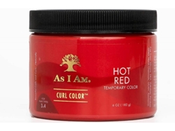 Gel de color temporal AS I AM Hot Red Curl Color (182 gr)
