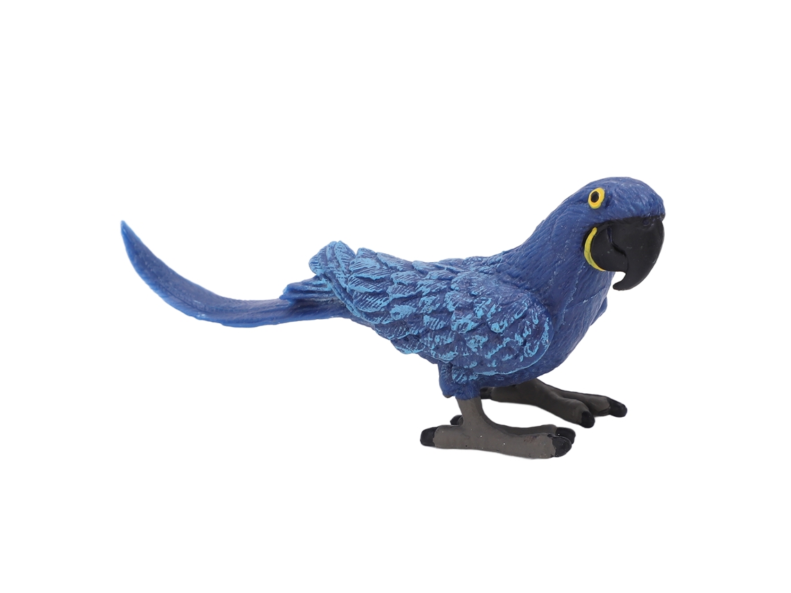 Modelo De Guacamayo Azul Realístico Juguete De Ave Simulada Amigable Con El Medio Ambiente Para Educación Temprana Y Decoración Regalo