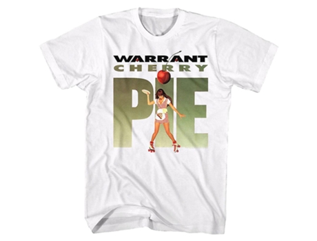Camiseta ROCKINSTONE con diseño de tarta de cereza (XXL)