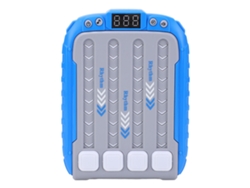 Máquina De Juegos De Ritmo Musical Push It Para Niños Con Luces Y Modos De Desafío - Azul