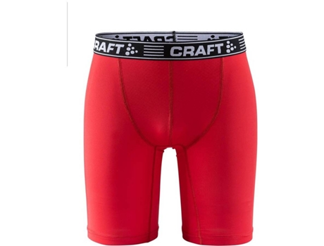 Ropa interior para Hombre CRAFT Pro Control 9´´ Rojo para Fútbol (XXXL)