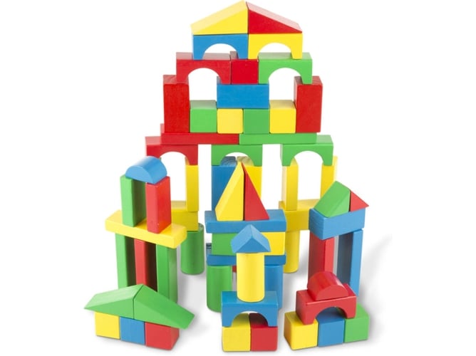 Blocos de Construção Juego de Bloques de Madera MELISSA & DOUG