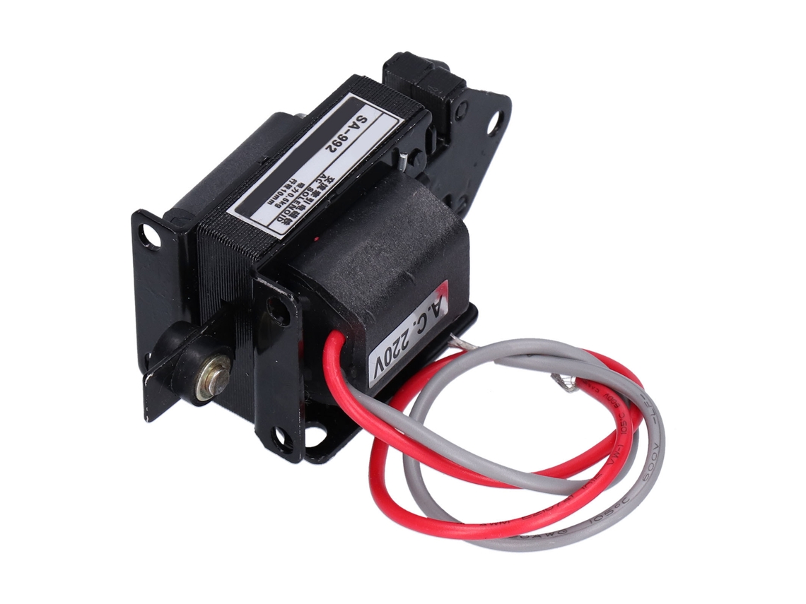 Electroimán de tracción de empuje-tracción 0,5 kg 10 mm