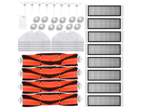 Filtro Hepa de cepillo lateral principal adecuado para Xiaomi Vacuum 2 Roborock S50 para Xiaomi Roborock Mi Robot filtros de piezas