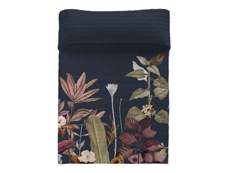 Colcha ICEHOME Azalea Dark (Poliéster - Cama 80/90)