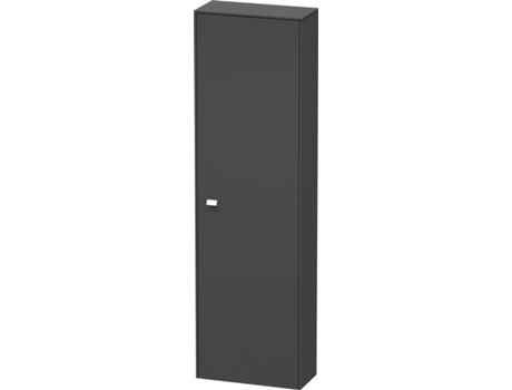 Gabinete alto DURAVIT Brioso 177,0x52,0x24,0 cm 1 puerta bisagra derecha 1 estante de madera 3 estantes de vidrio