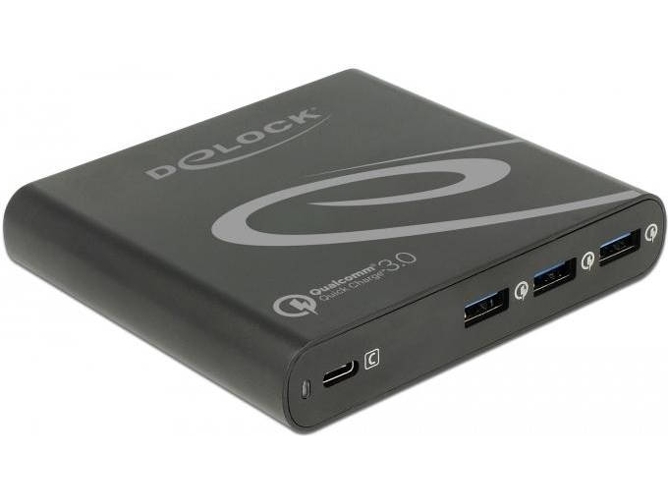 Cargador DELOCK 41431 Negro