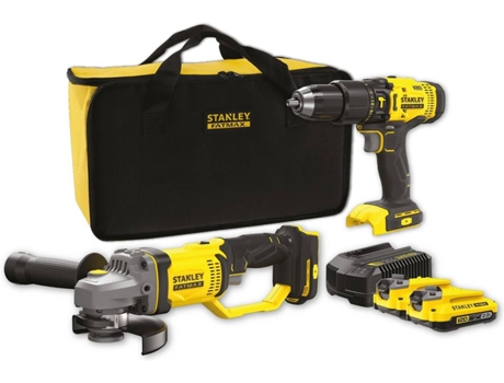 Amoladora de Martillos y Matrices STANLEY con Batería de 2 2Ah Sfmck471D2S-Qw