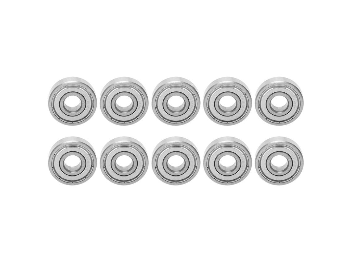 10 Rodamientos De Bolas De Alta Velocidad De Acero Inoxidable S629z Para Patinetas Y Patines.