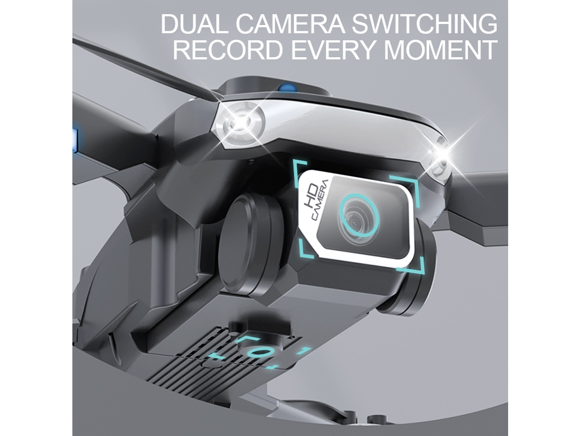 Dron de control remoto SG101Pro (4K - Duración de la batería: 15 min - Negro) YIZHOOD