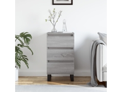 Lovely Home Aparador 40X35X70 Cm Derivados de Madera Gris Sonoma