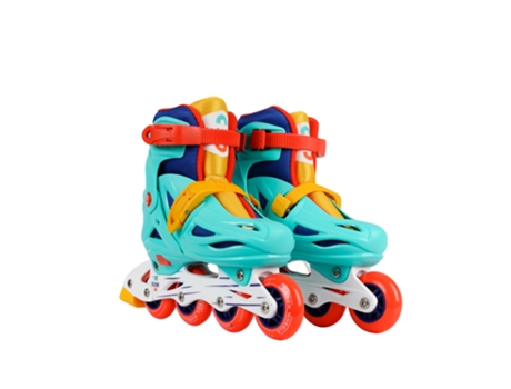 Patines Línea LITE MAX Turquesa Rodamientos 608Z Talla Ajustable (32-35)