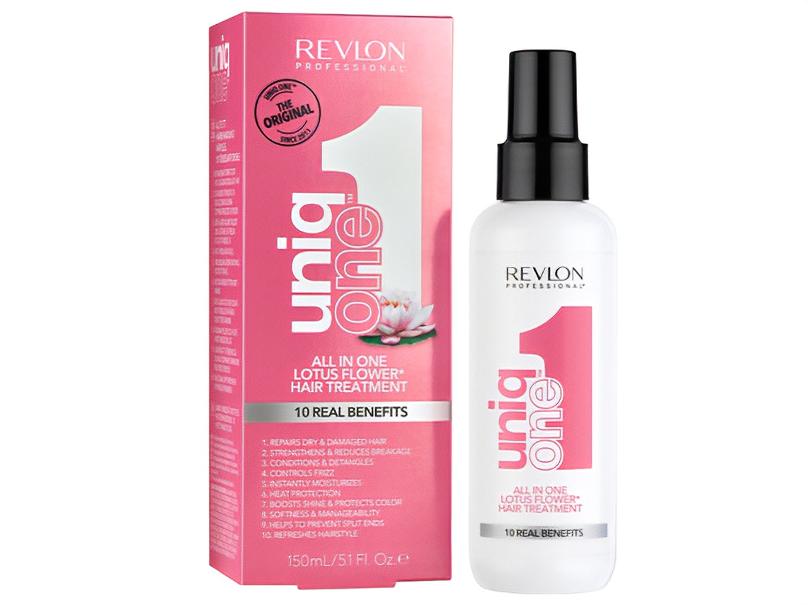 Spray para el Pelo REVLON Uniq One All in One Flor de Lótus (150 ml)