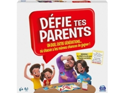 Juego de Mesa SPIN MASTER Challenge your parents Bets (FR)