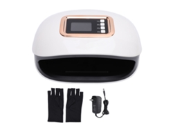Lámpara secadora de uñas Rebe-72w con 4 temporizadores, 36 chips, sensor automático para esmalte de uñas en gel, para uso en salones y en el hogar, enchufable.
