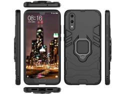 Carcasa Huawei P30 Lite Military Defender Ring Negro