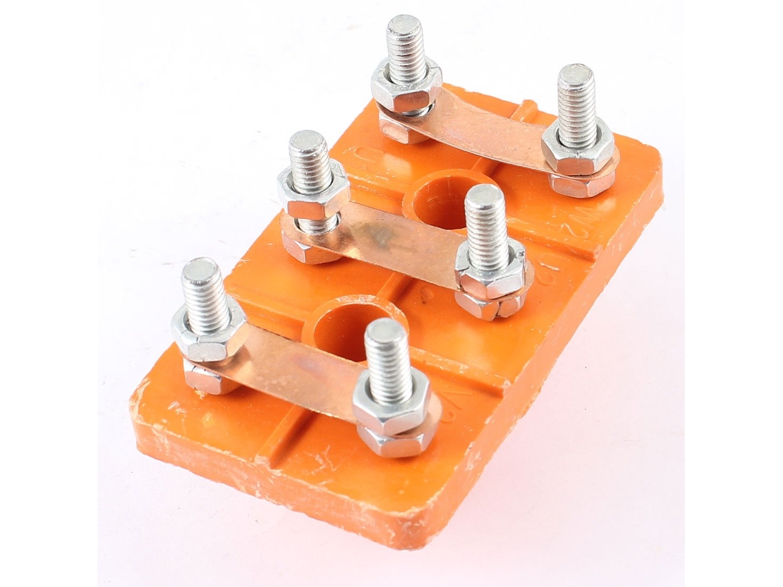 Bloque De Bornes Rectangular De Cerámica Para Motor Trifásico Y160-180 (2df998a1a6b8e2a86db57ac66...