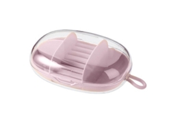 Caja Organizadora De Joyas Linjou - Estuche Portátil Para Anillos Y Pendientes Para Viajes