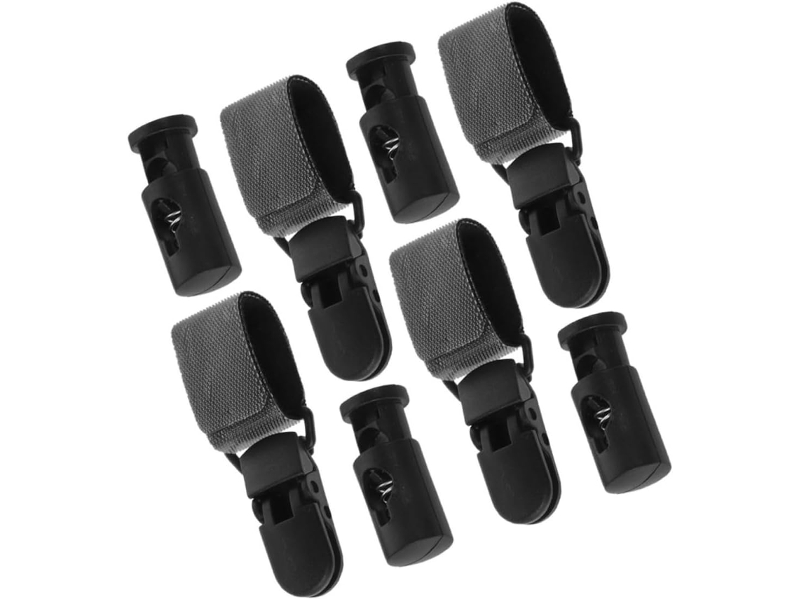 Clips de resorte para banderas de jardín: accesorios duraderos y fáciles de instalar. Gokoco