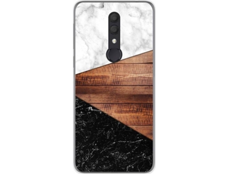 Carcasa Alcatel 1X (2019) TUMUNDOSMARTPHONE Mármol 11 Multicolor