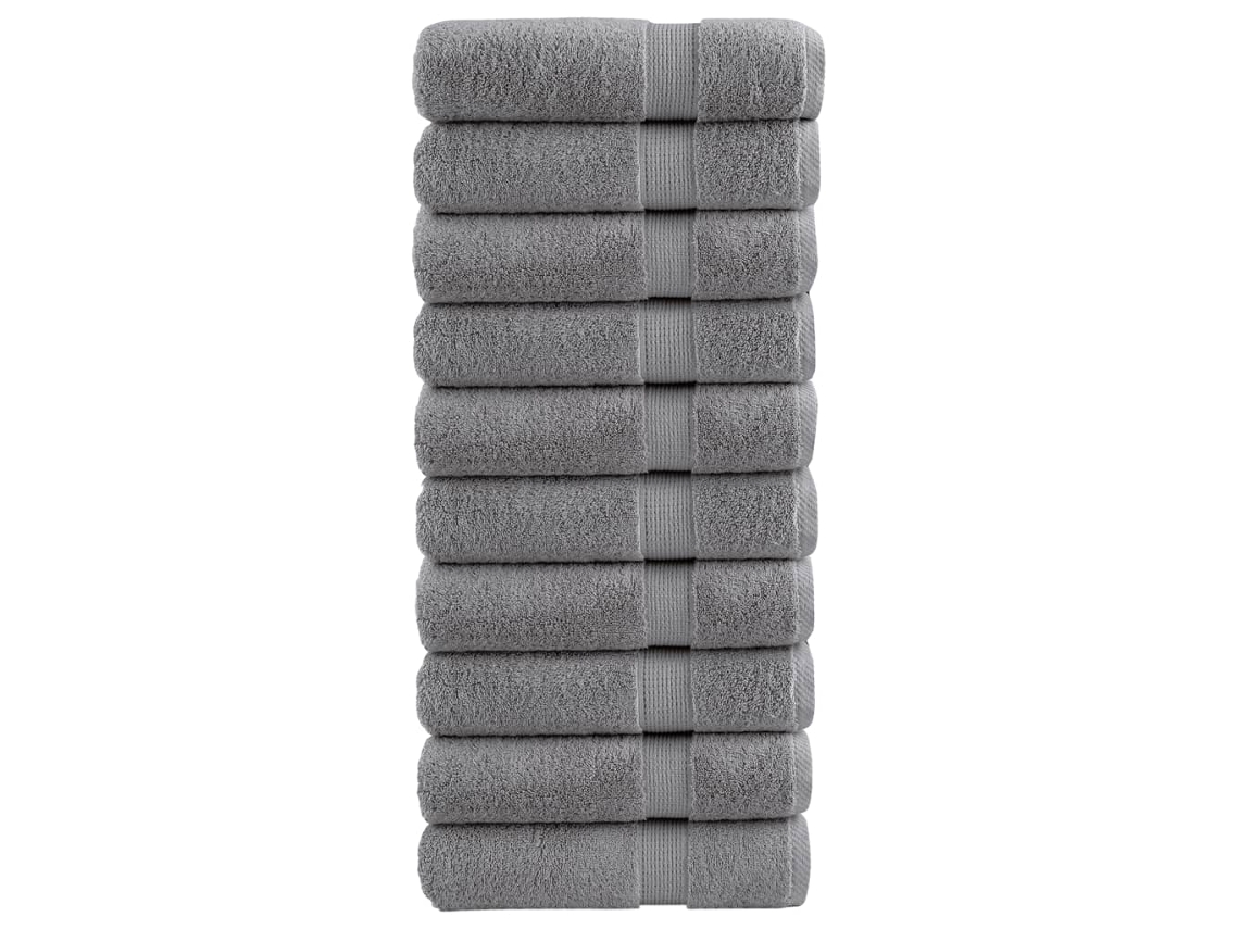 Toalla Lovely Home Mano Solund Gsm Gris (50x100cm)