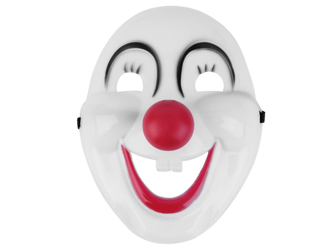 Linda máscara de plástico para Halloween, bares, karaokes y la escuela