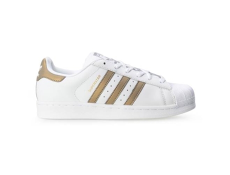 Zapatillas de Mujer ADIDAS Superstar Dorado (38.6)