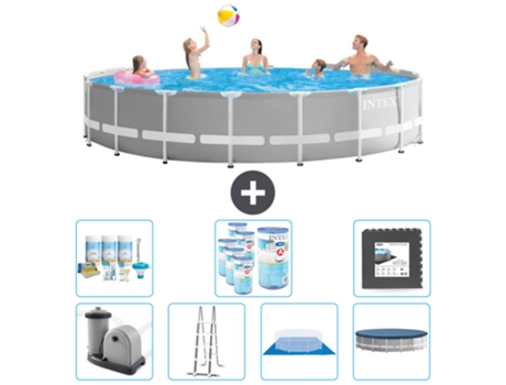 Piscina Tubular INTEX 26732GN-CB43 (24311 L - 549x122cm)