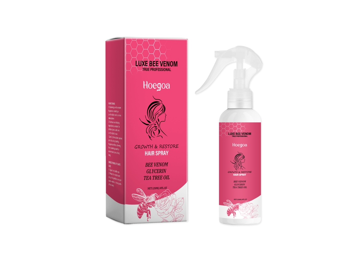Potente y eficaz líquido para el crecimiento del cabello