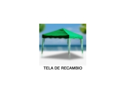 Tela recambio para pergola plegable verde