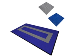 Metaplacas de polipropileno con canales de ventilación y bordes azules (90 unidades) y grises (30 unidades) Monstershop (120 unidades)