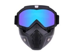 Gafas de ciclismo MDUG con protección UV, resistentes al viento y montura de TPU (azul)