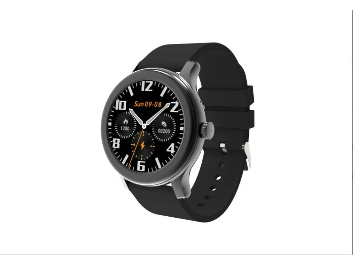 Reloj inteligente con monitor de actividad física, altavoz Bluetooth, frecuencia cardíaca, 24 modos deportivos, contador de pasos, resistente al agua IP67, Bestvite (negro)