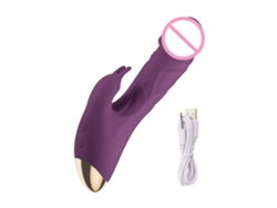 Vibrador Conejo Silicona Para Mujer, Masajeador G-spot Y Clítoris, Juguete Sexual Adulto