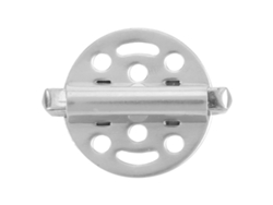 Parabrisas Ajustable De Tubo De Acero Inoxidable Con Resorte, Protector De Vidrio Plateado