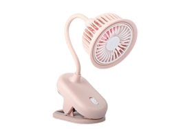 Ventilador de Mesa MDUG com Névoa, Velocidade Ajustável e Luz Noturna