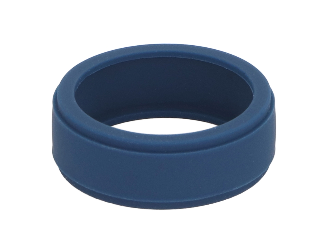 Funda Para Anillo Inteligente De Silicona Suave Y Elástica, Protectora Y Resistente A Los Arañazos, Talla M, Azul Oscuro, Para Hombres Y Mujeres.