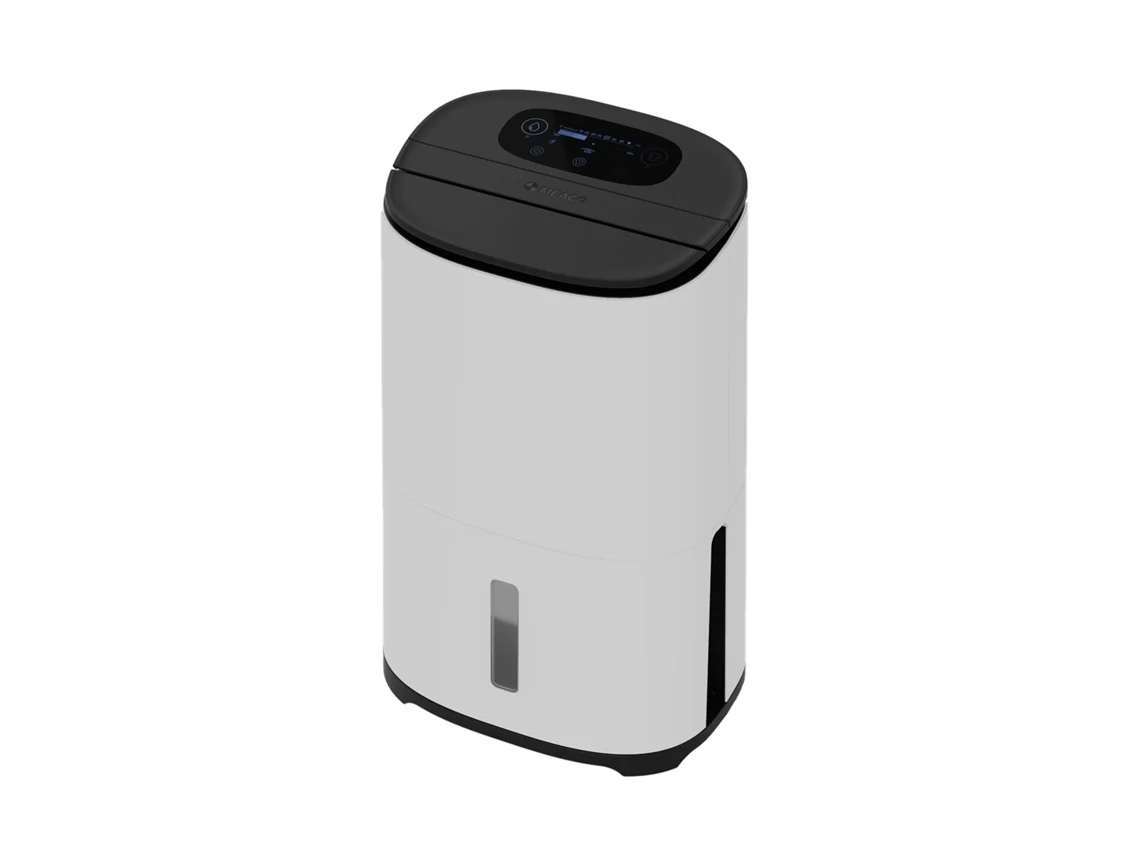 Deshumidificador Meacodry Arete® Two de 25L, con aplicación, ultrasilencioso, HEPA, secado eficiente y bajo consumo para hogares grandes.