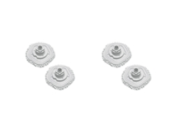 4pcs Mop Cloth For Xiaomi Dreame Bot W10 W10 Pro Self-cleaning Robot Vacuum And Mop Vacuum Cleaner Parts