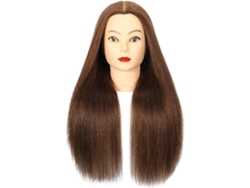 Cabezas De Maniquí 100% Cabello Humano Para Entrenamiento De Peluquería. Muñecos De Maniquí Para Peluquería Solon.